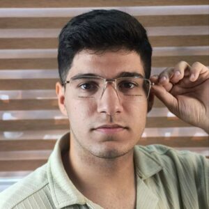 عینک طبی مردانه برند پورشه دیزایین کد 1015
