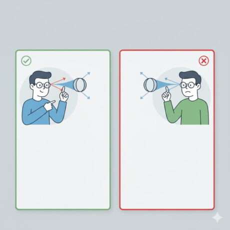 تفاوت عینک دوربین و نزدیک‌بین