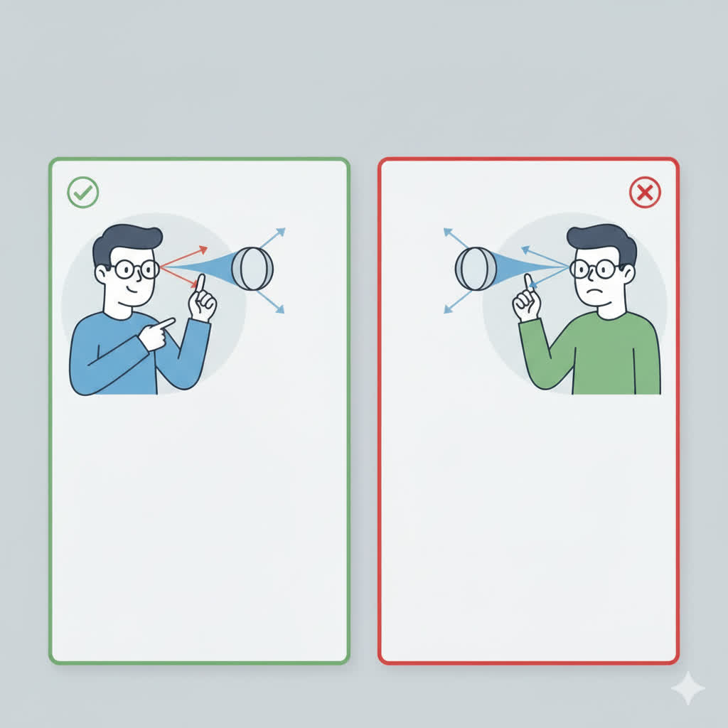 تفاوت عینک دوربین و نزدیک‌بین