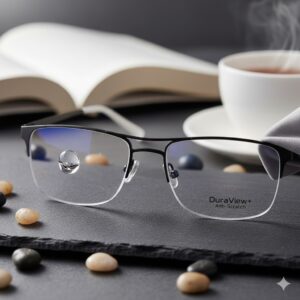 بهترین شیشه عینک طبی ضد خش