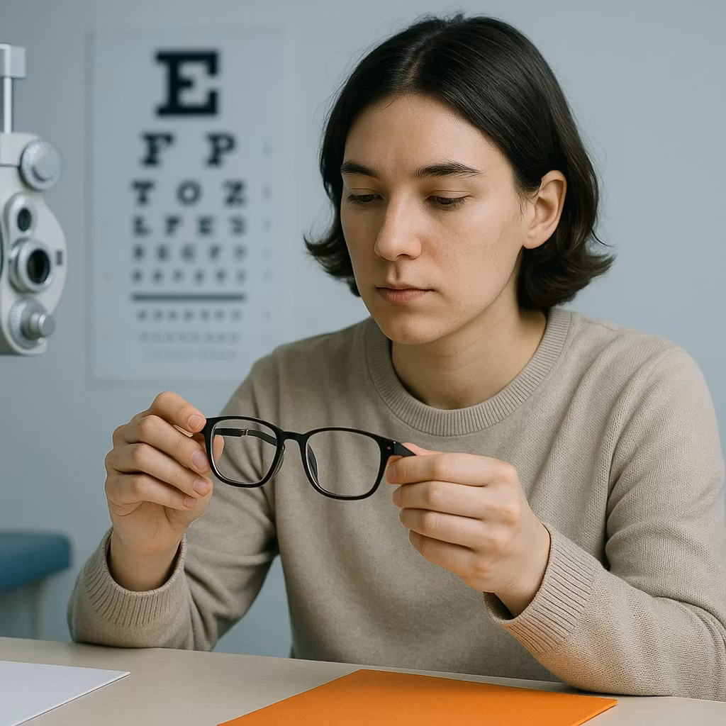 آیا افراد نزدیک بین همیشه باید عینک بزنند