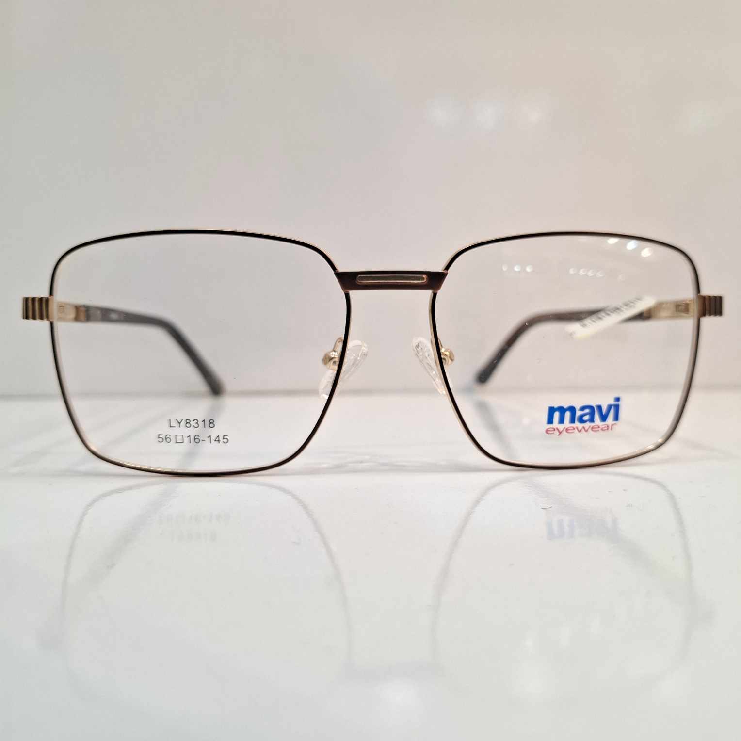عینک طبی فلزی مردانه برند MAVI کد 3158